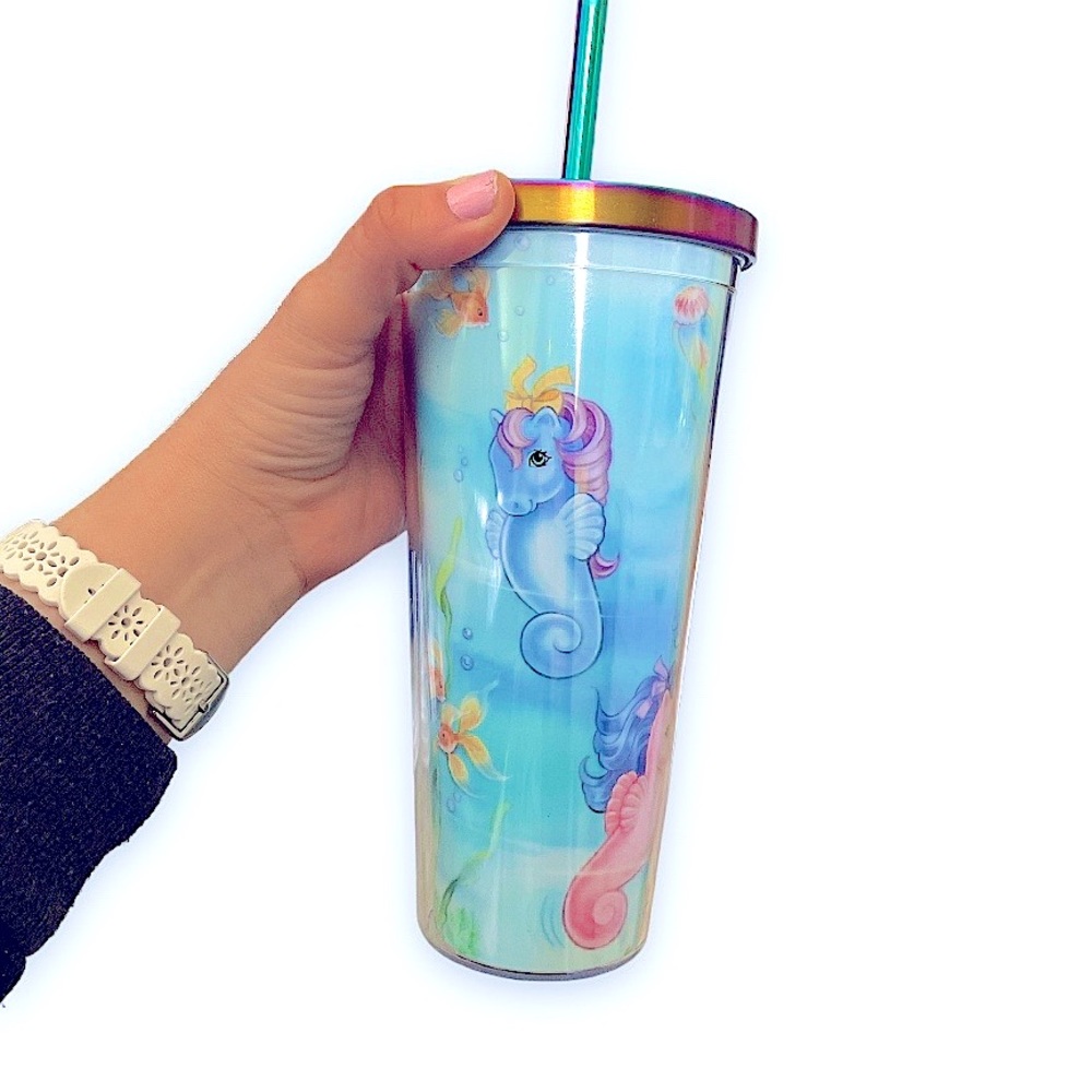 • Sea Ponies Tumbler • - Picture 1 of 11